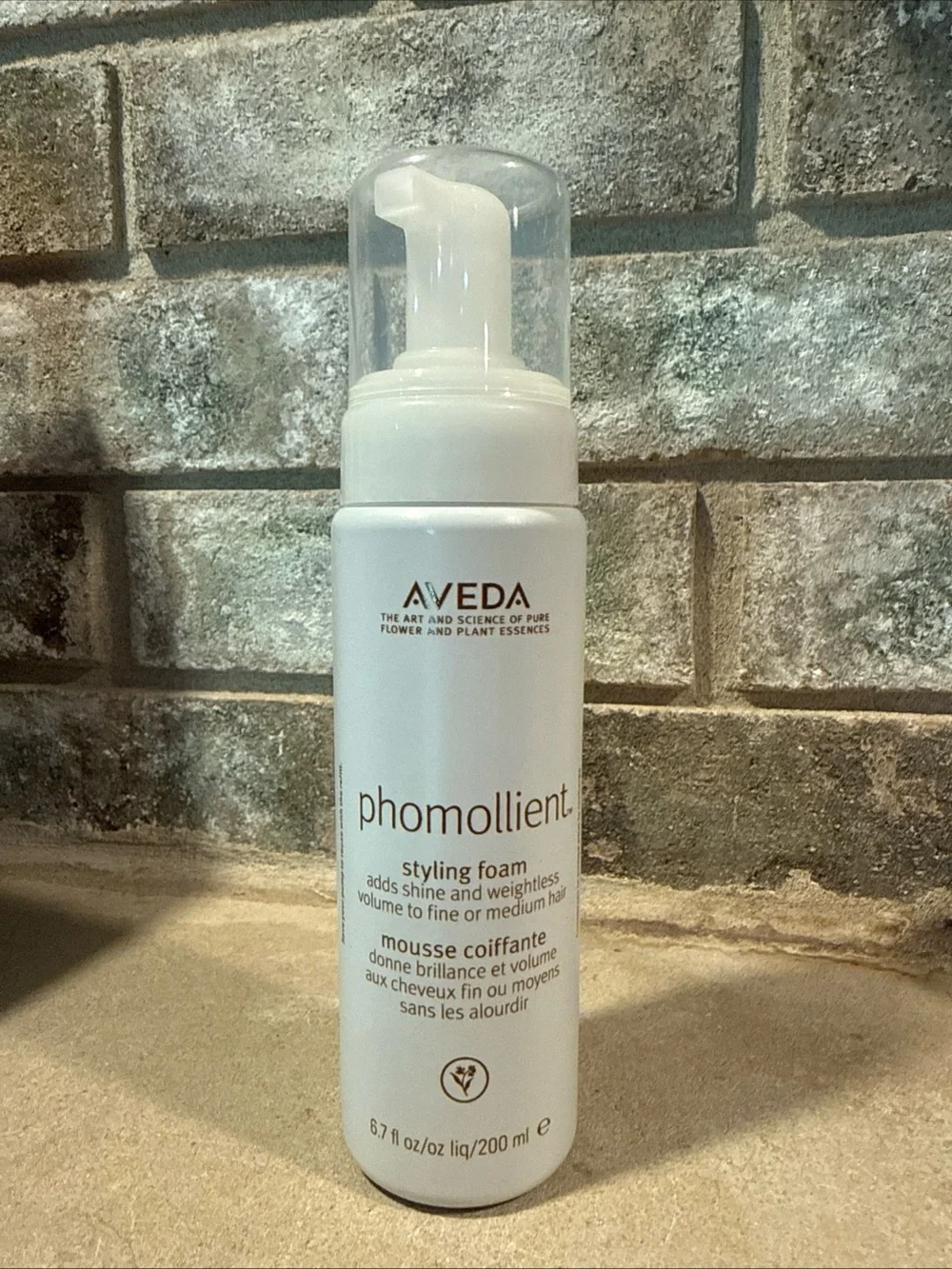 AVEDA Phomollient Styling Foam Lightweight Mousse 6.7 fl oz- Brand New